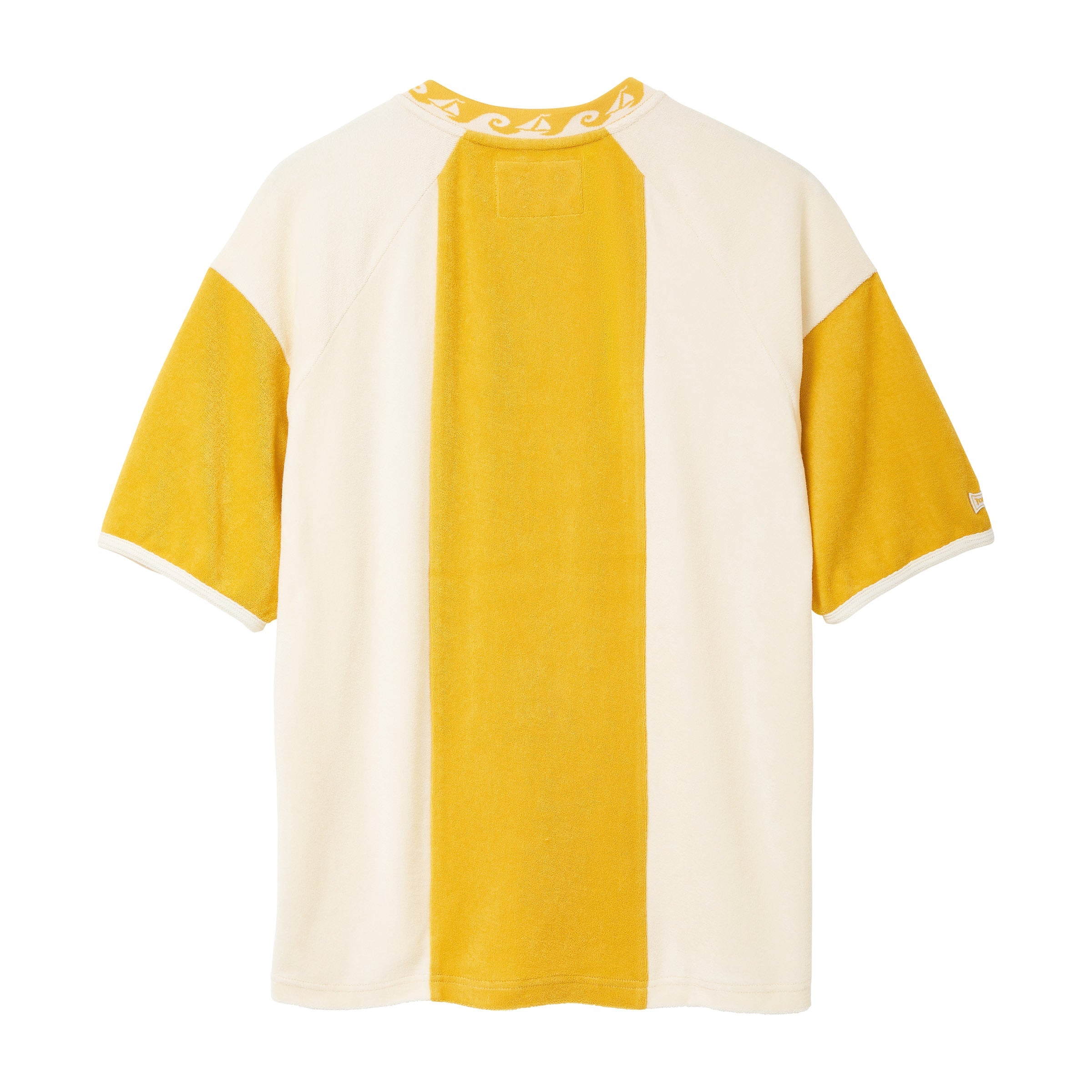 Yellow and white shirt 