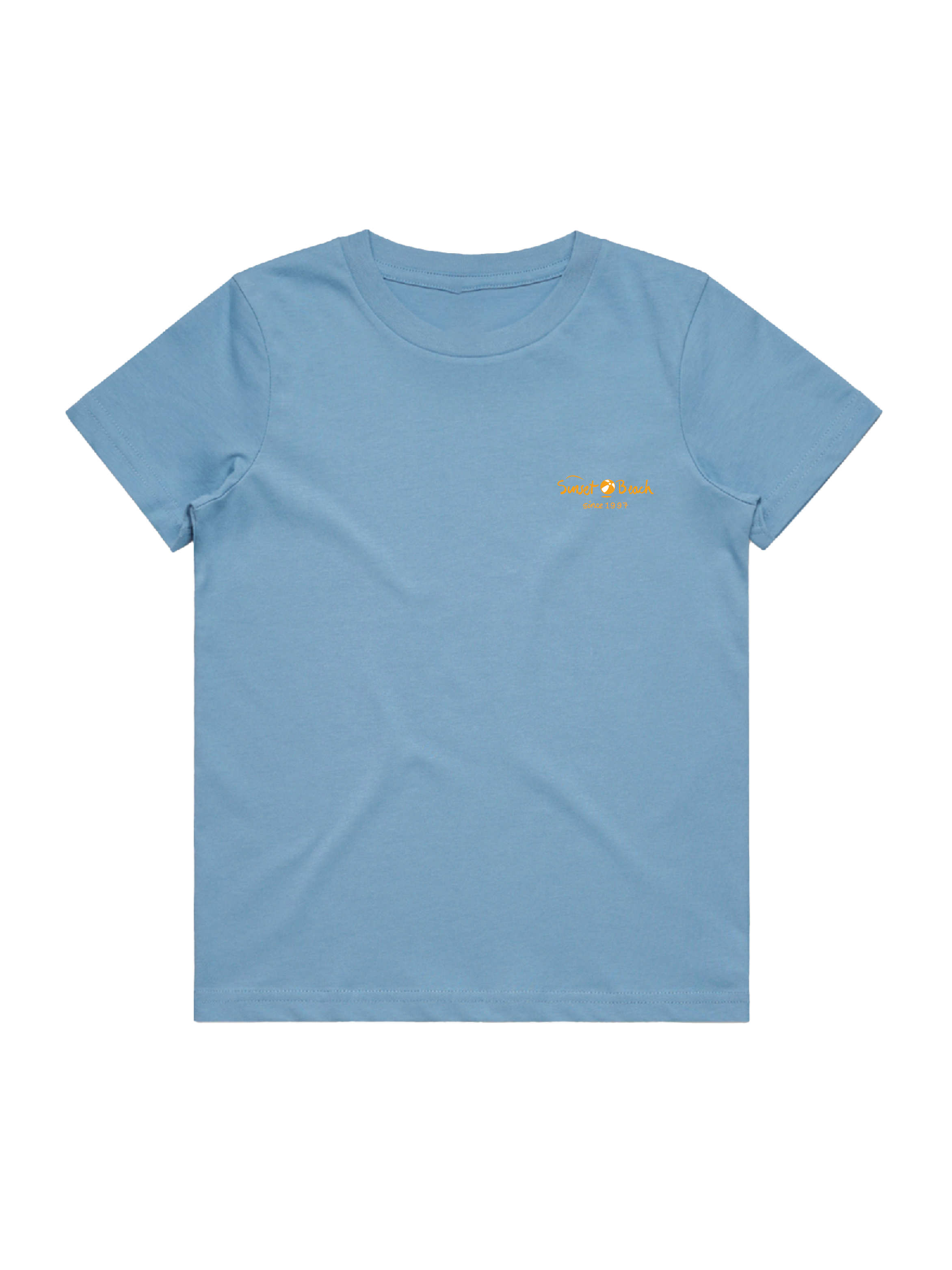 Beach Ball Logo Carolina Blue Tee