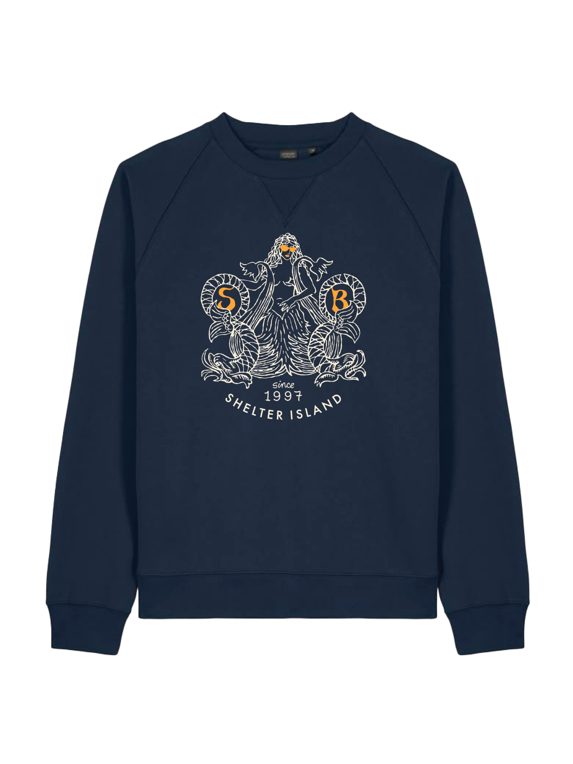Mermaid French Navy Sweatshirt