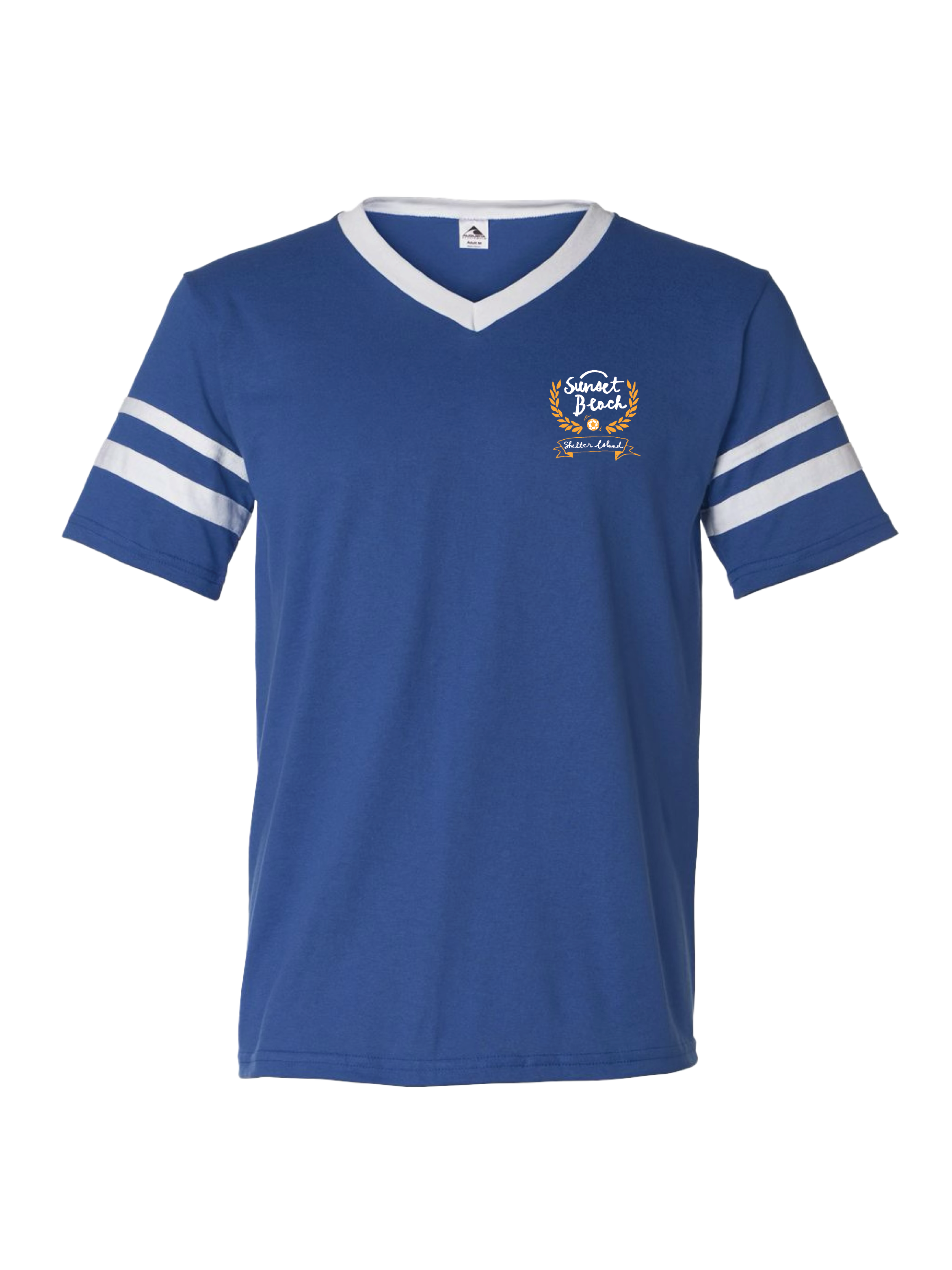 Sunset Beach Royal Soccer Jersey