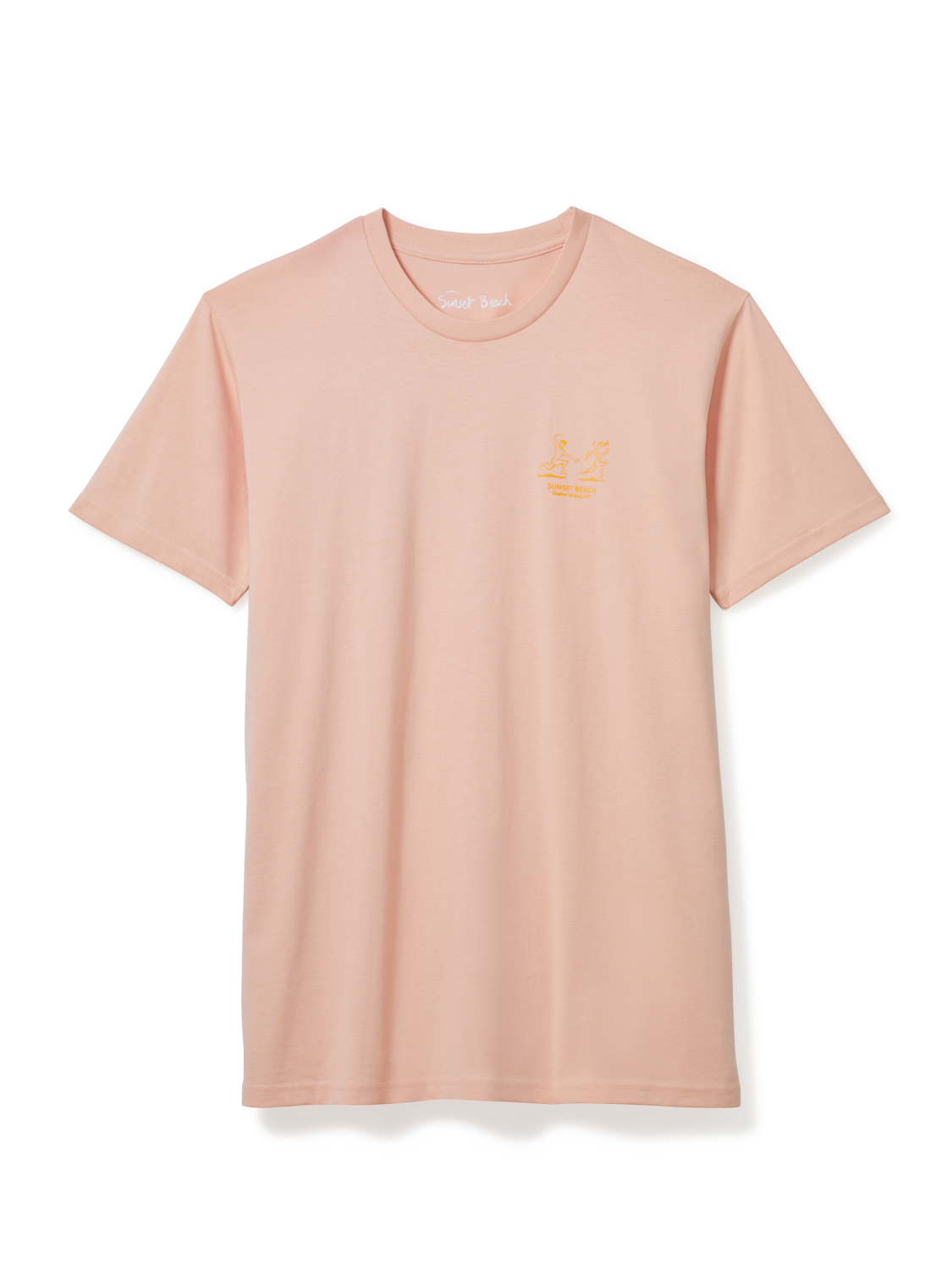 Beach Lovers Pale Pink Tee