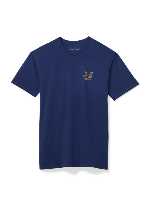 SSB BEACH LOVERS TEE - COBALT