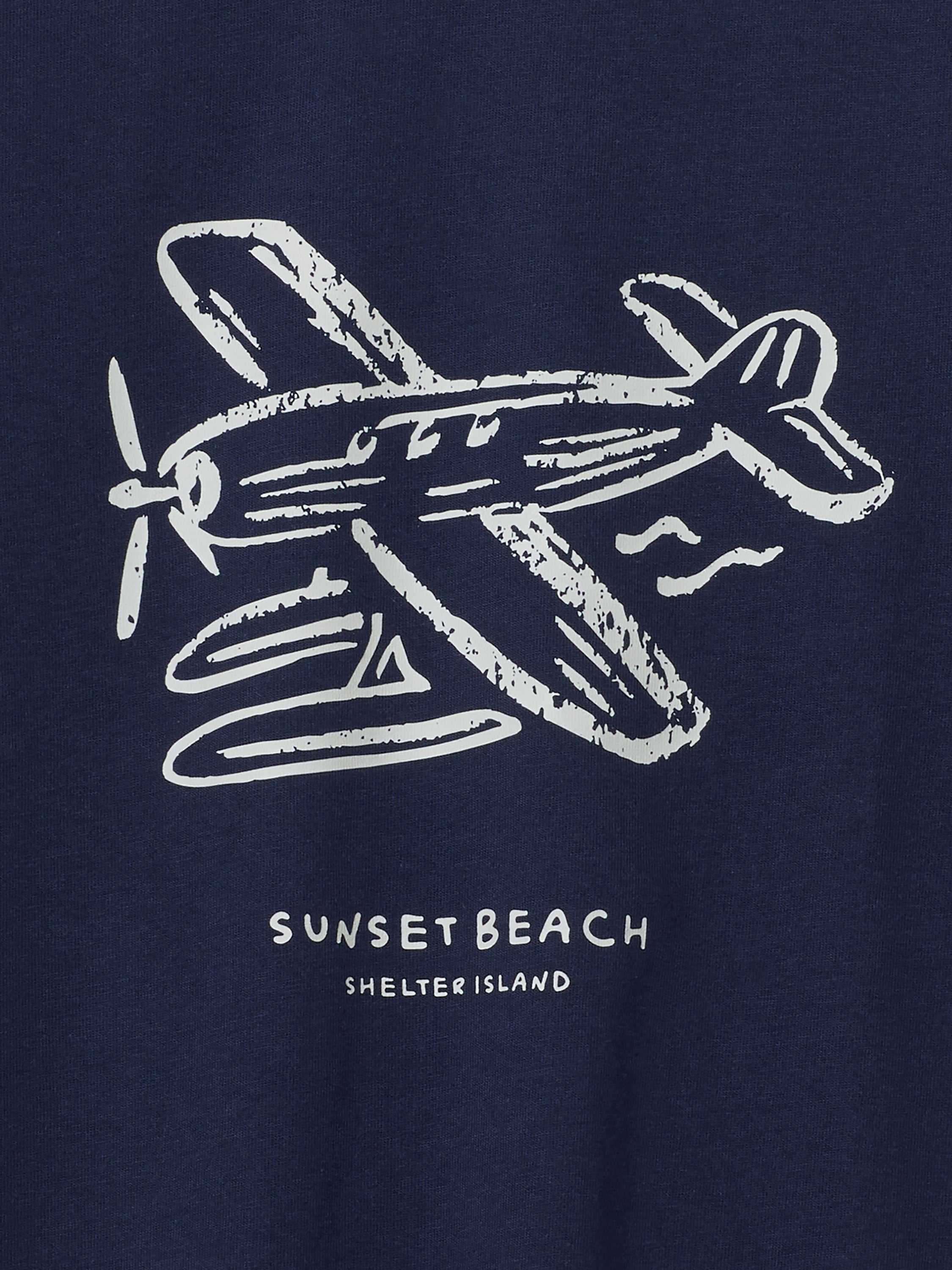 Seaplane Navy Tee