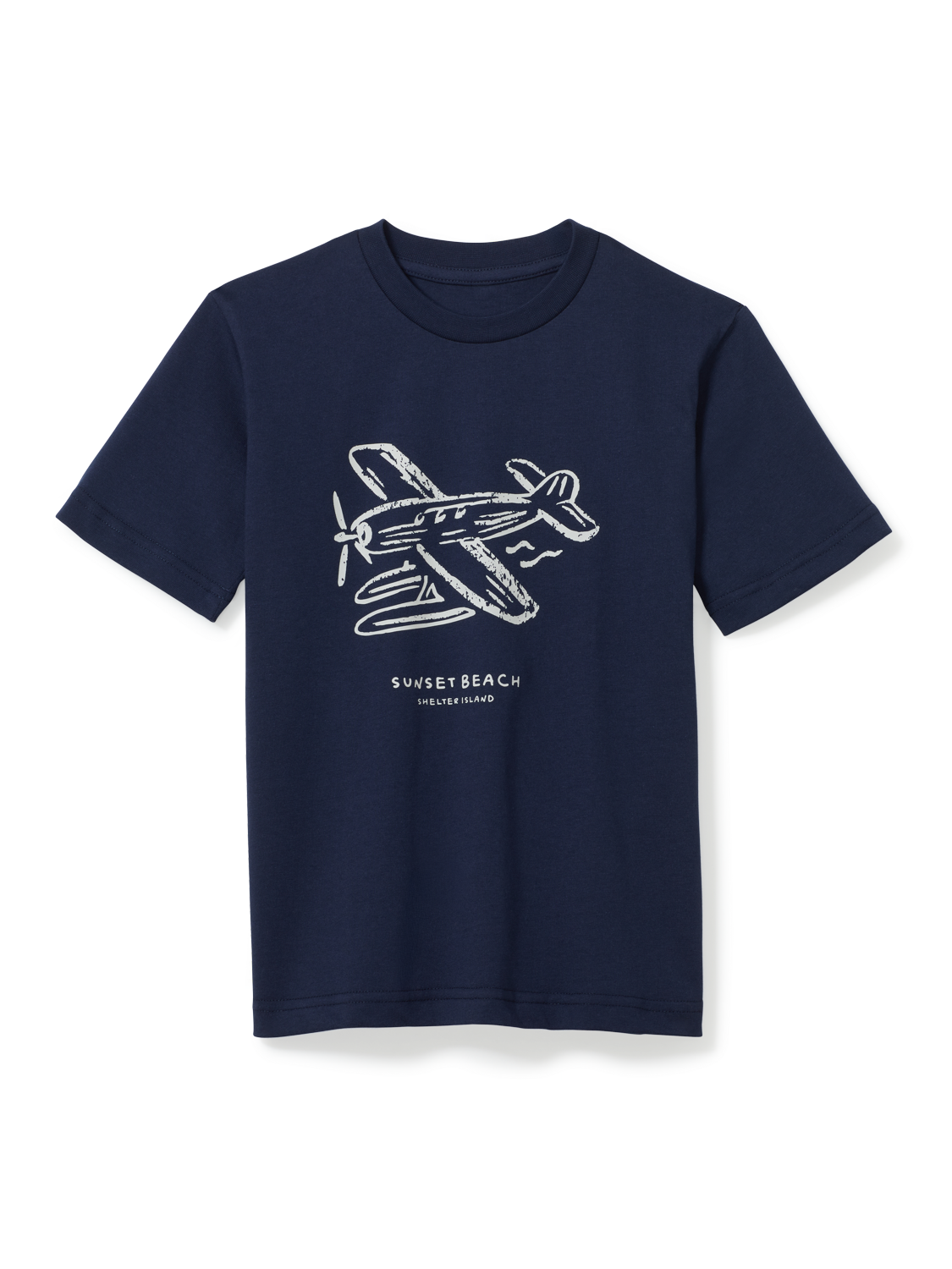 Seaplane Navy Tee
