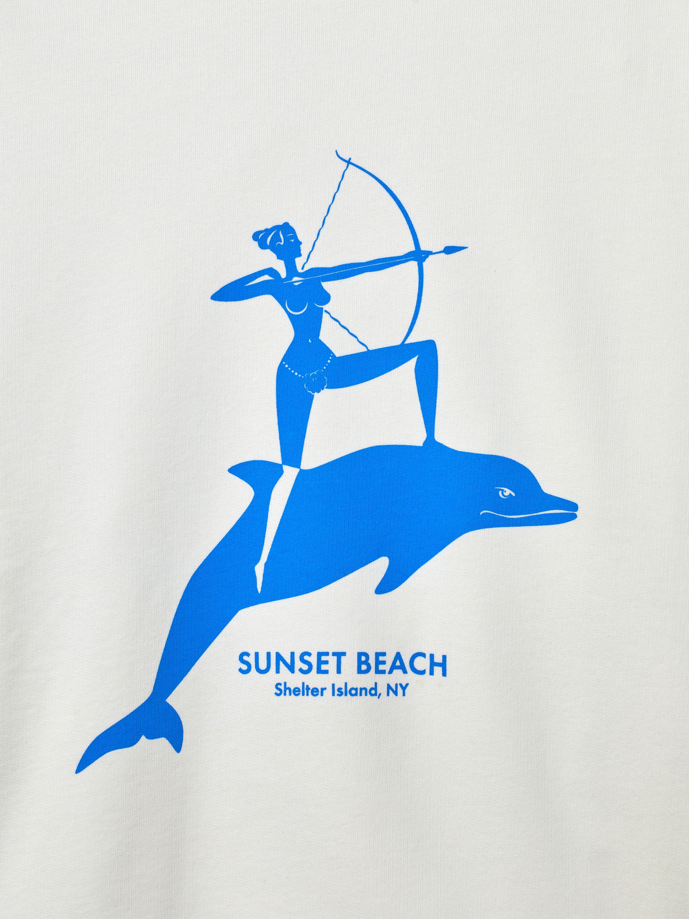 Diana on Dolphin Natural Sweatshirt