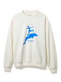 Diana on Dolphin Natural Sweatshirt