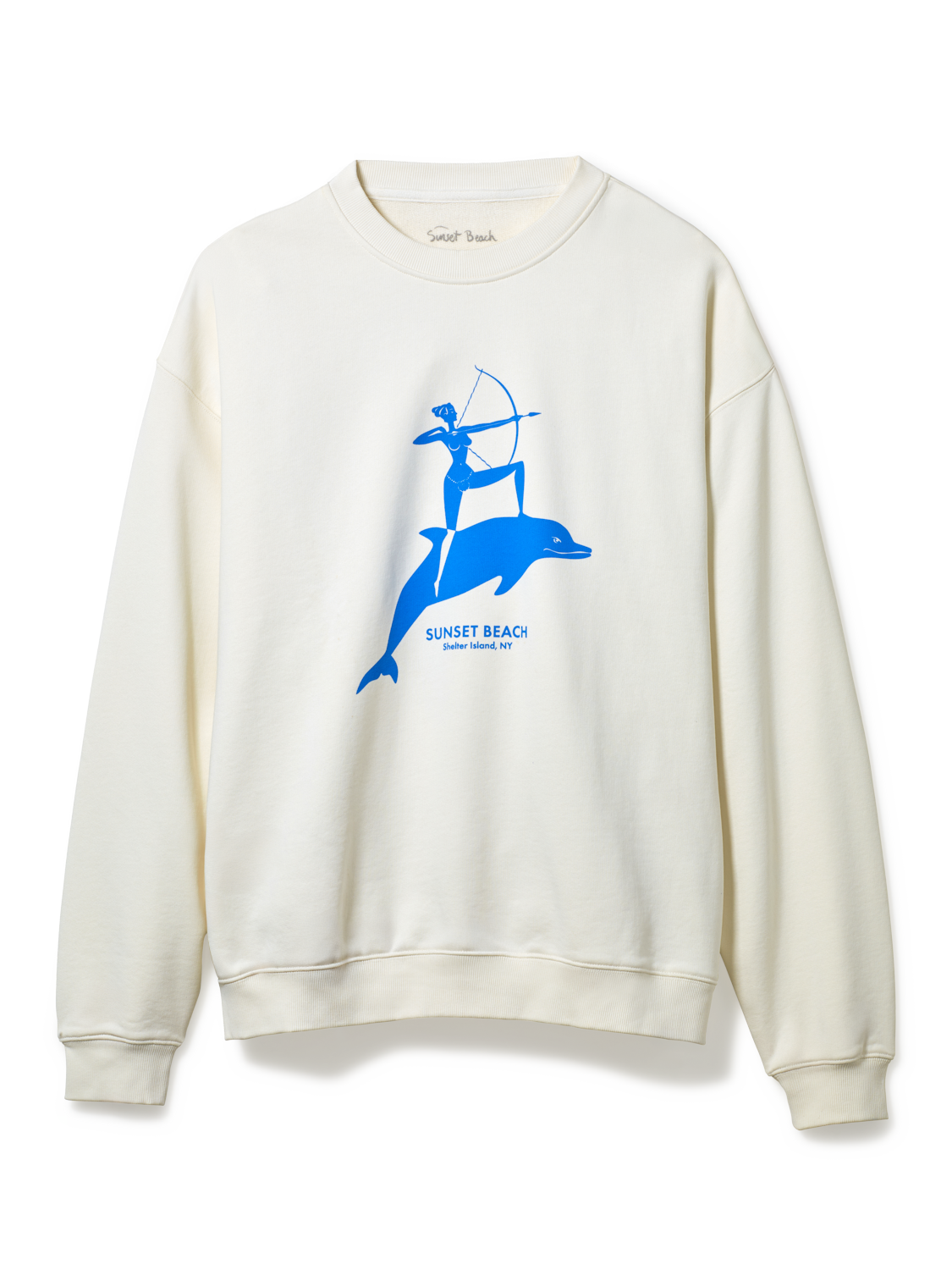 Diana on Dolphin Natural Sweatshirt