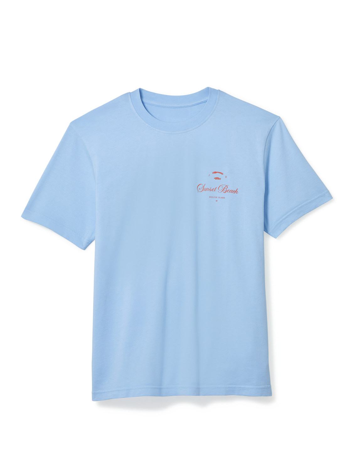 Fish & Fork Skye Blue Tee