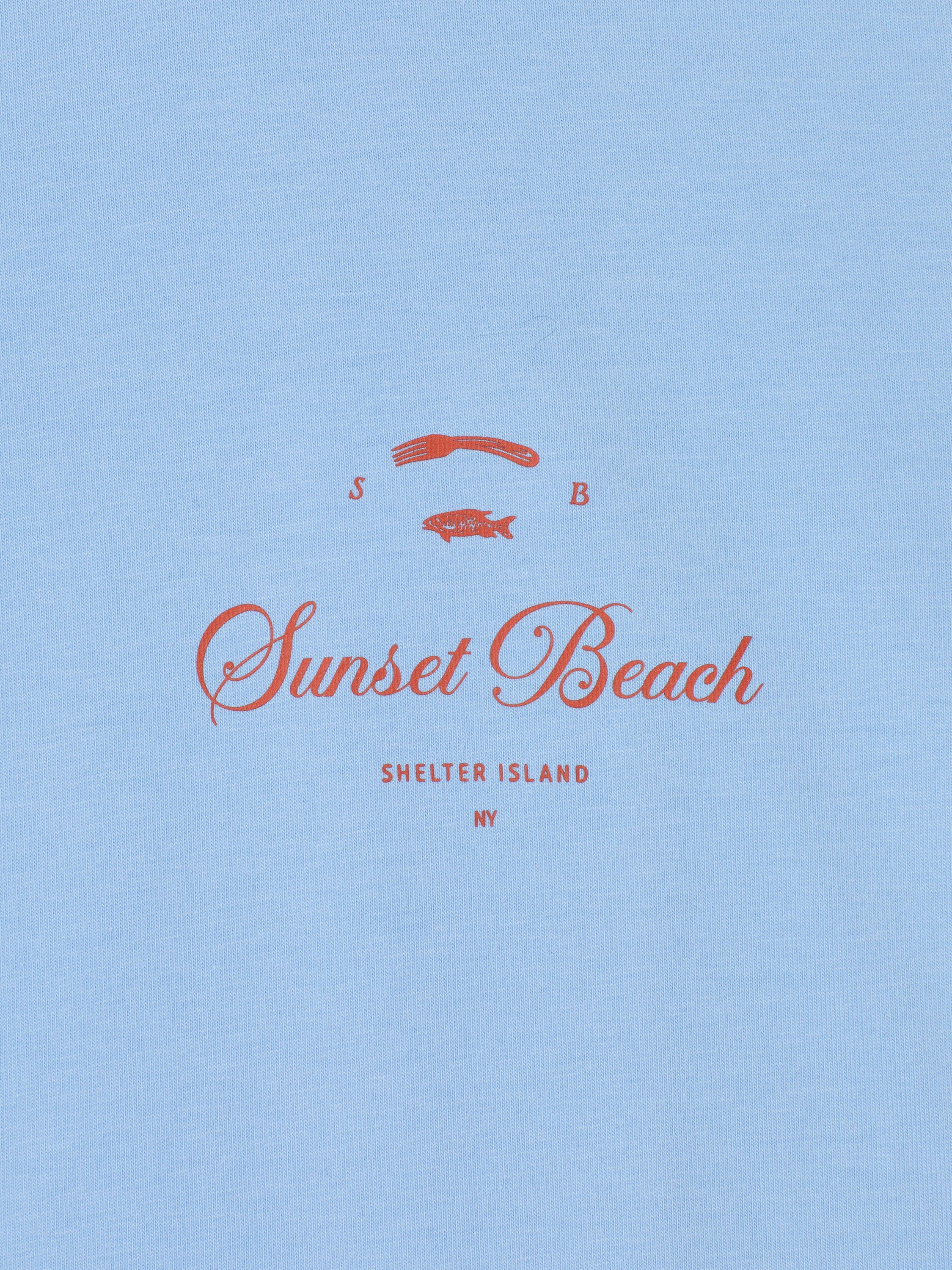 Fish & Fork Skye Blue Tee