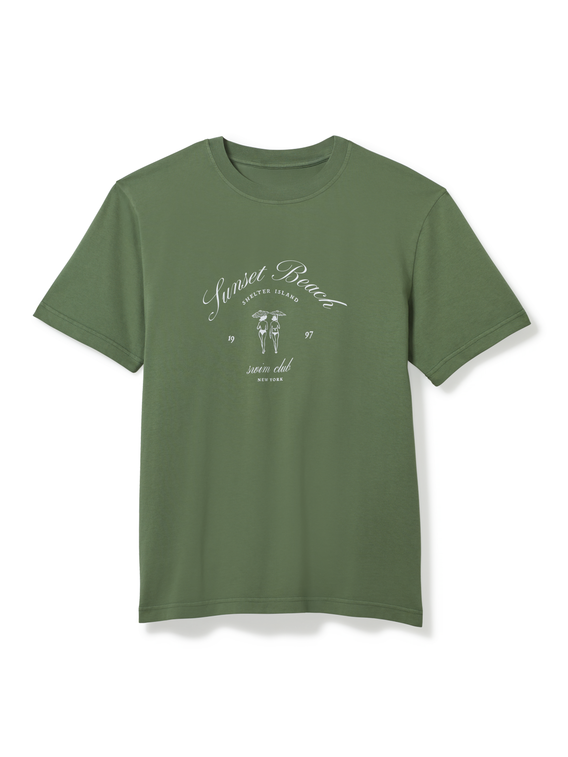 Oyster Umbrella Green Tee