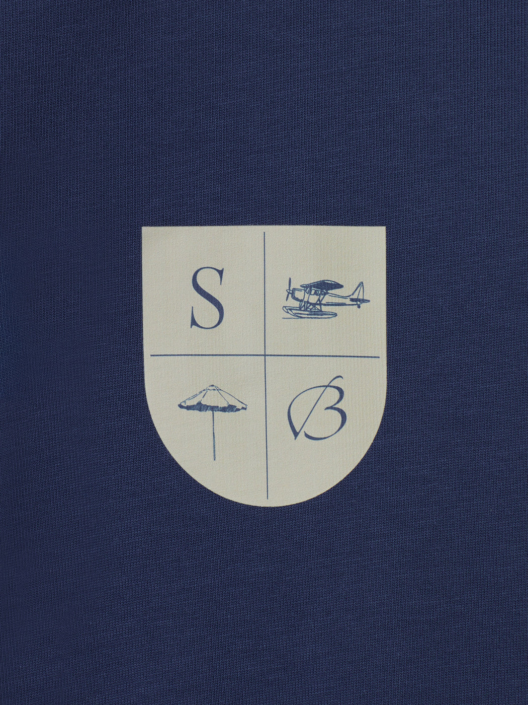 Patch Polo Shirt (Navy)