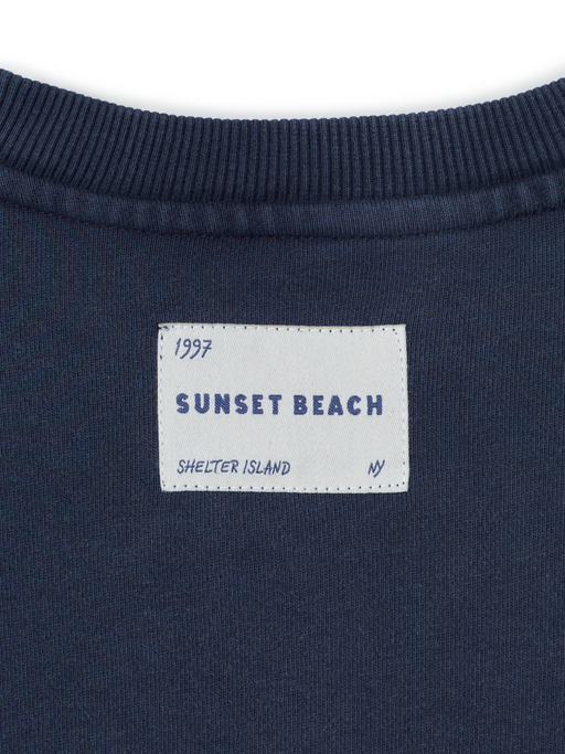 SSB ROSÉ SUNSET SWEATSHIRT - NAVY