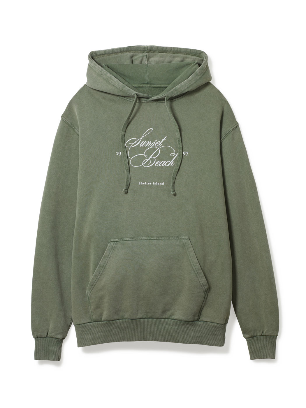 SSB SCRIPT HOODIE - GREEN