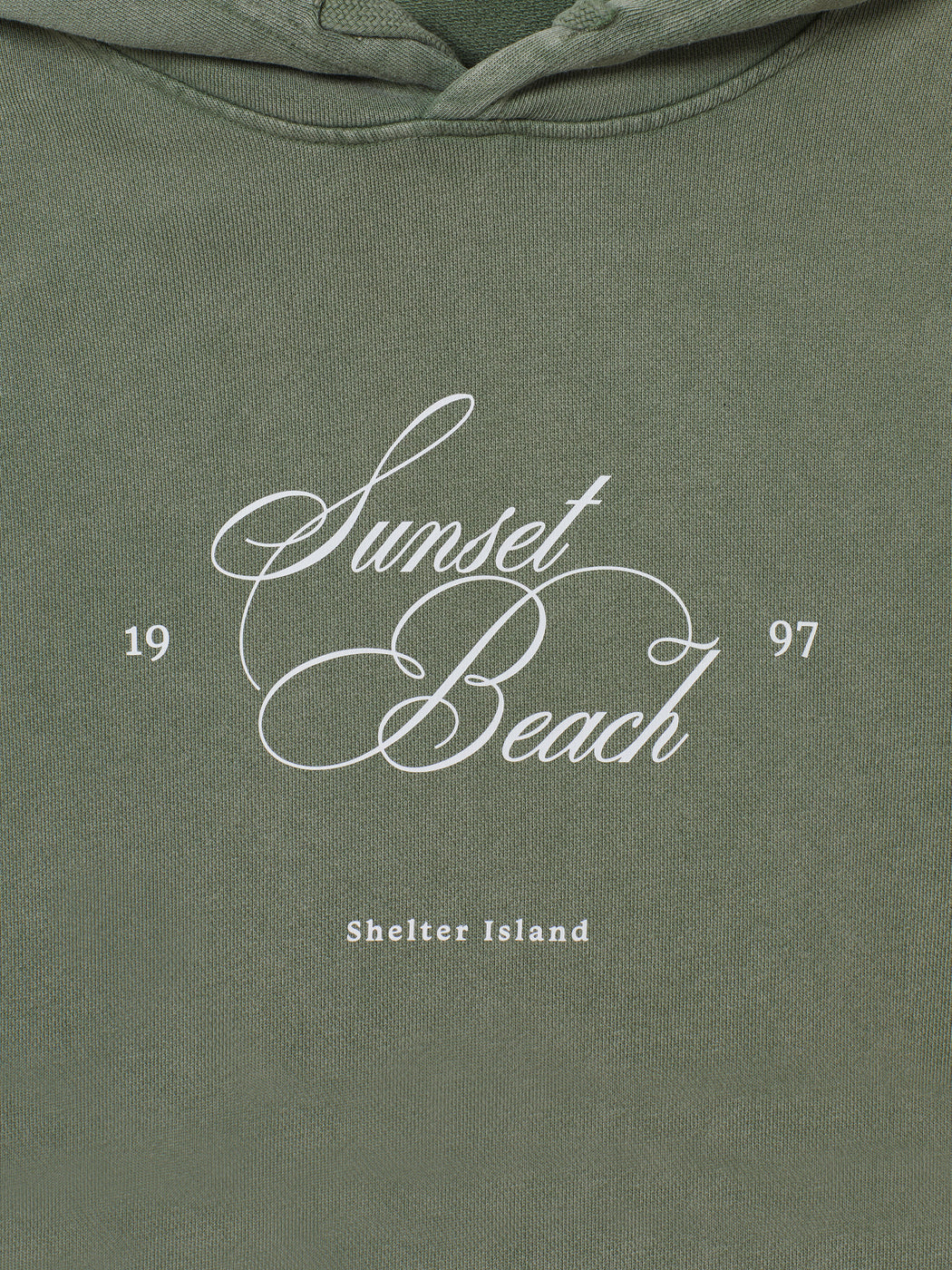 SSB SCRIPT HOODIE - GREEN