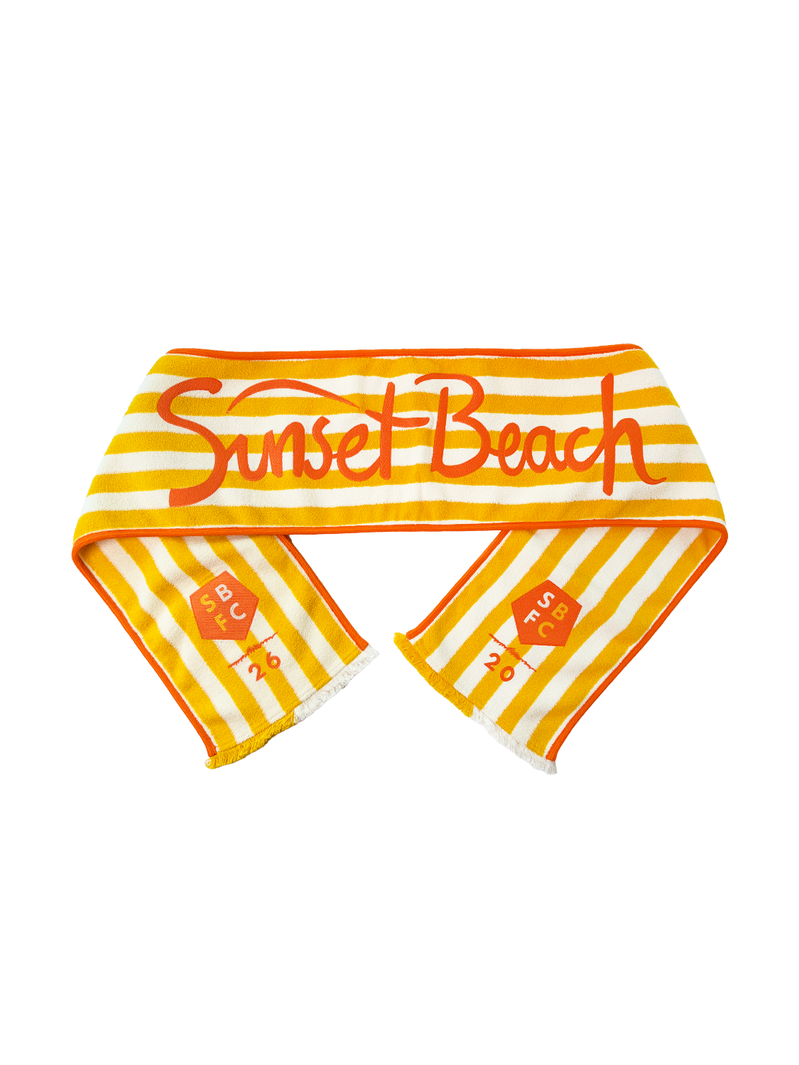 Sunset Beach Soccer Scarf