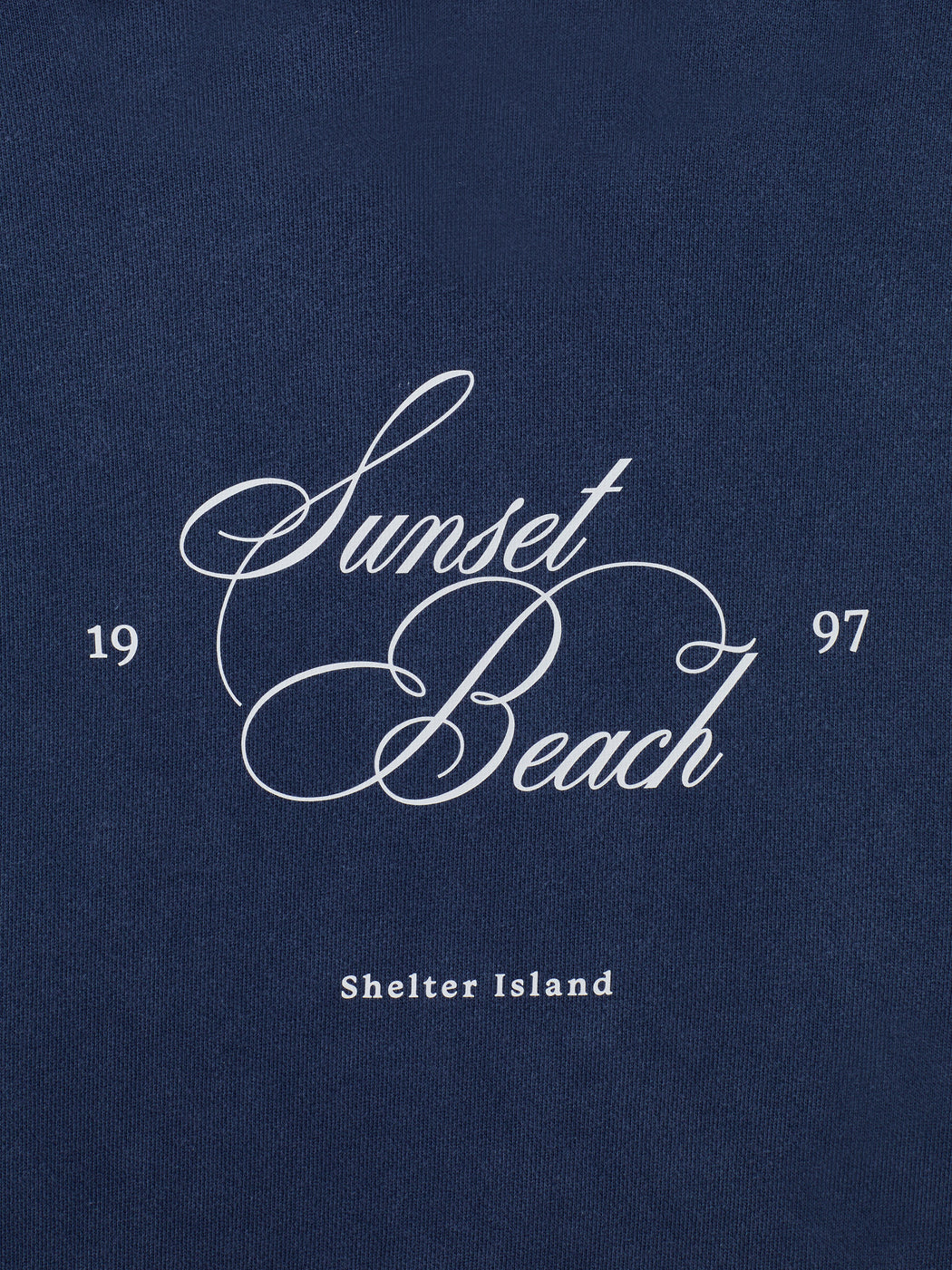 SSB SCRIPT HOODIE - NAVY