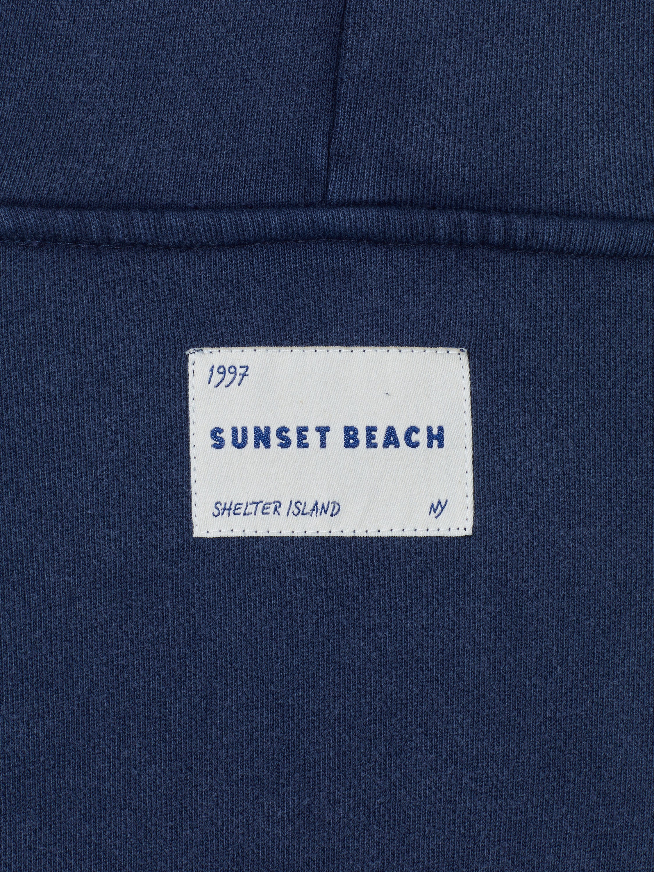 Script Navy Hoodie