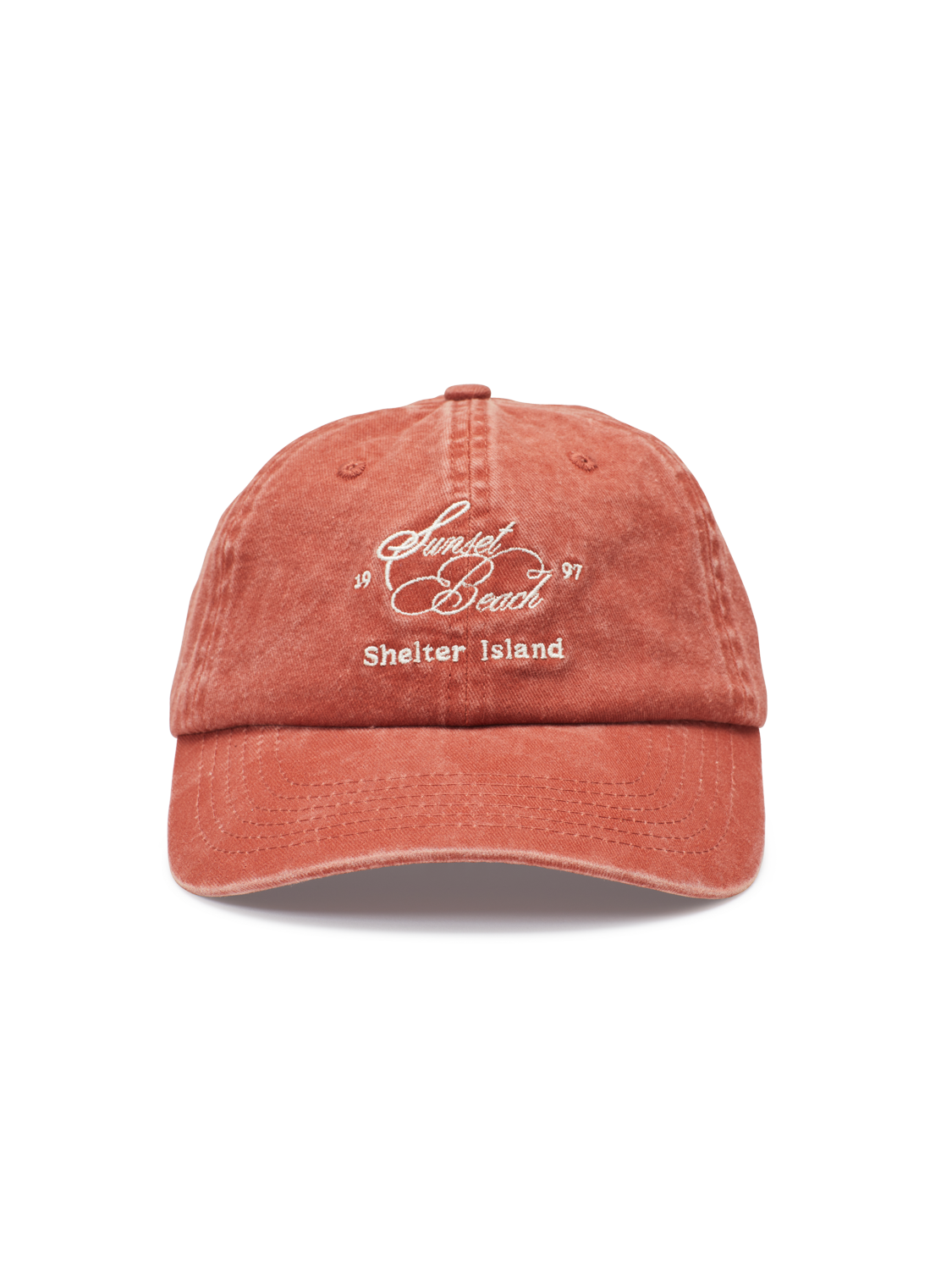 Script Logo Coral Cap