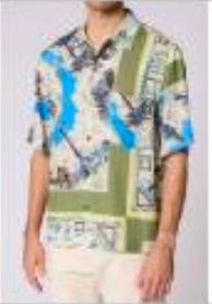 BLUE CITY PRINT SS SHIRT